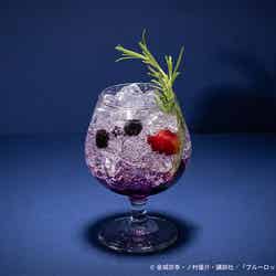【御影玲王】パープルメロンソーダ 税込990円(C)金城宗幸・ノ村優介・講談社/「ブルーロック」製作委員会