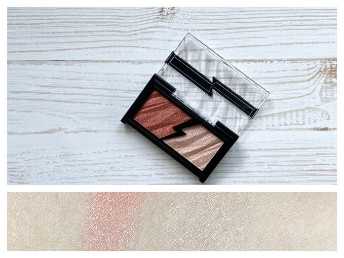 子どもっぽくならず楽しめる、オレンジアイシャドウ