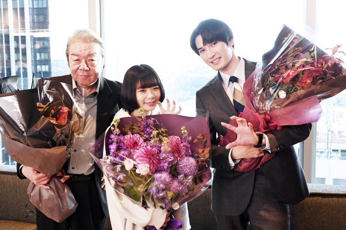 古田新太、趣里、ジェシー(C)日本テレビ