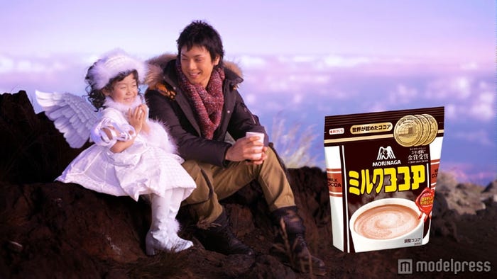 「森永ココア」新CMに出演した水嶋ヒロ