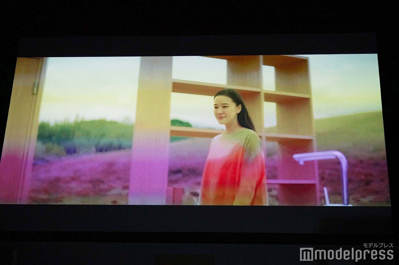 CMに出演する蒼井優（C）モデルプレス