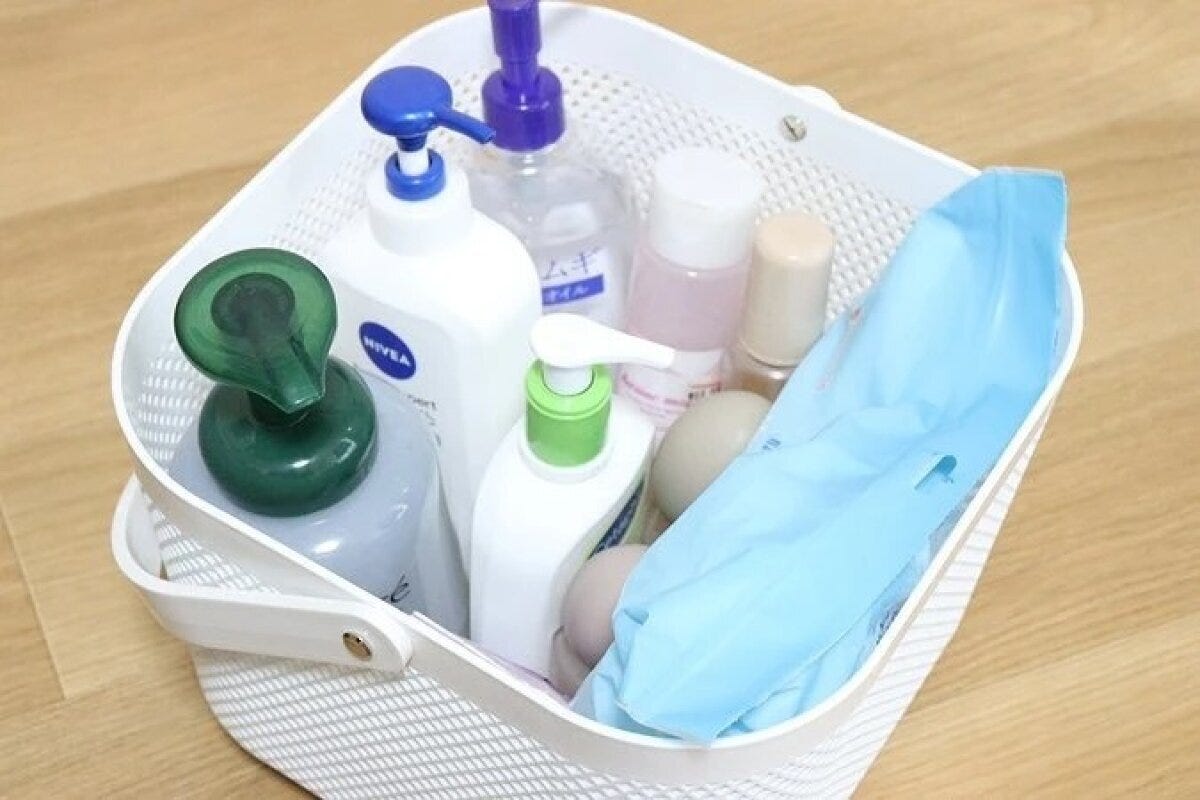 ダイソー ハンドル付メッシュバスケット 使用例 ダイソー ハンドル付メッシュバスケット 使用例