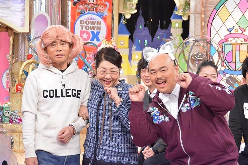 えなこのコスプレグッズを装着（写真提供：読売テレビ）