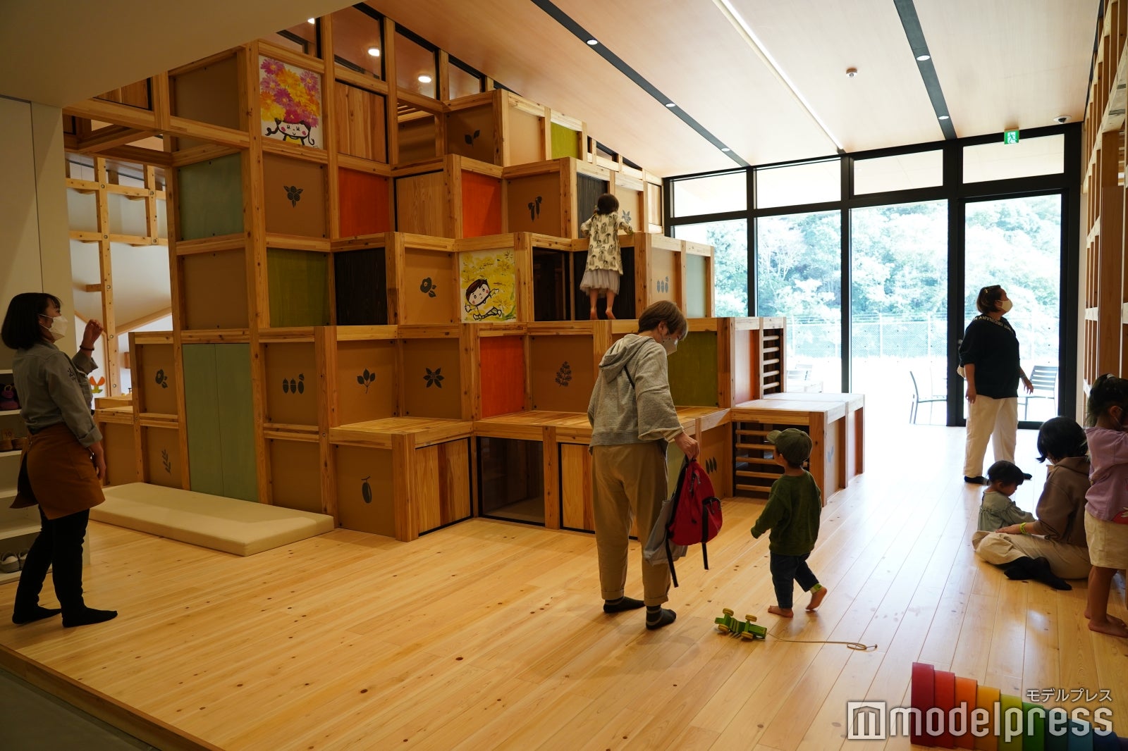 「kiond（キオンド）」でキッズに人気の木製のアスレチック （C）モデルプレス