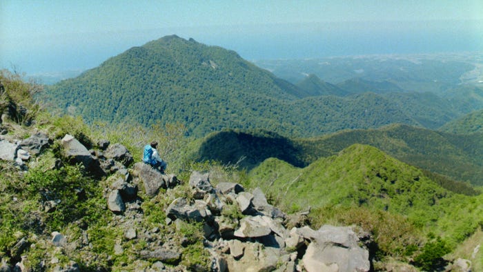 宇多田ヒカル出演「水の山行ってきた 奥大山」篇より(提供写真)