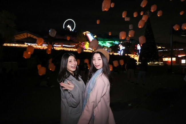 抱負を飛ばせ！スカイランタン／画像提供：富士急行