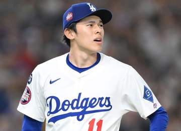 佐々木朗希 二回に先制被弾 ディバースに148キロスプリットを右中間へ運ばれる 初回は三者凡退発進も