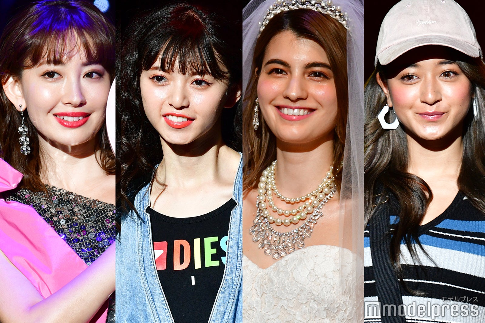 小嶋陽菜、齋藤飛鳥、マギー、みちょぱ（C）モデルプレス