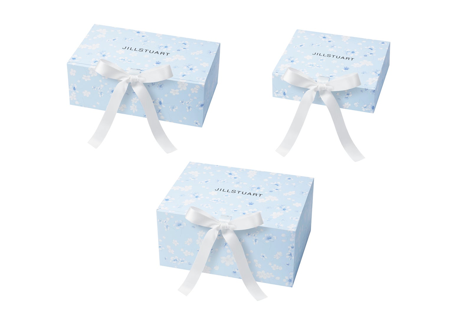 「プレゼントボックス」（上段左から）MM、M（下段）L／画像提供：JILL STUART Beauty