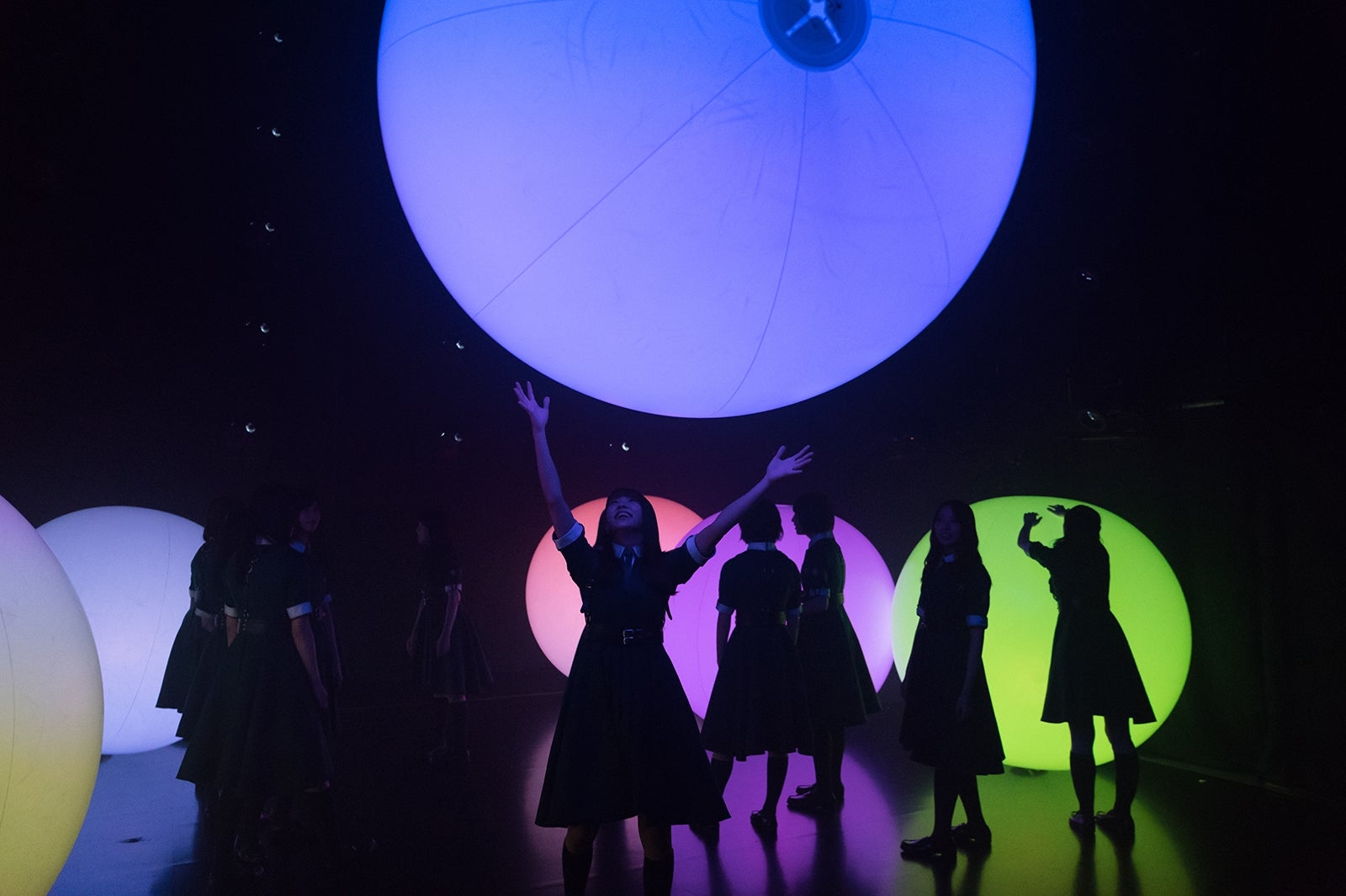 欅坂46／メイキングカット（提供写真）