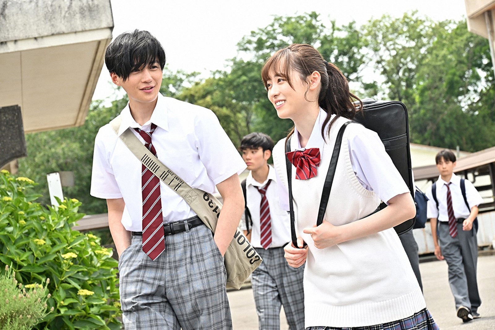 八木勇征、福原遥「１８／４０～ふたりなら夢も恋も～」第3話より（C）TBS