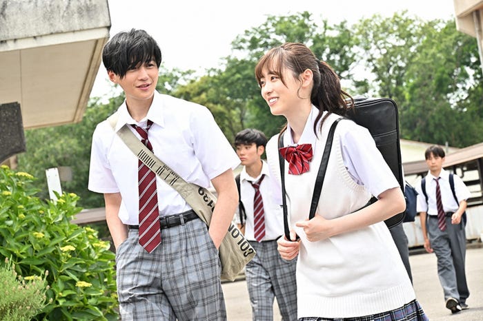 八木勇征、福原遥「18/40~ふたりなら夢も恋も~」第3話より(C)TBS