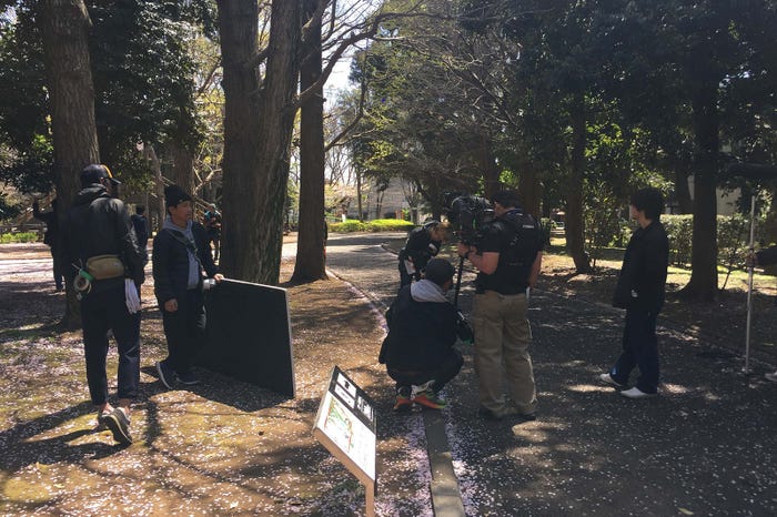 「東海テレビ×WOWOW共同製作連続ドラマ ミラー・ツインズ Season1」撮影風景 (画像提供:東海テレビ)