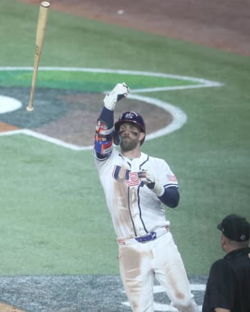 米国代表 ブライス・ハーパー「また2年後もこの場所に」28年ロス五輪出場へ意欲「この2週間は本当に楽しかった」