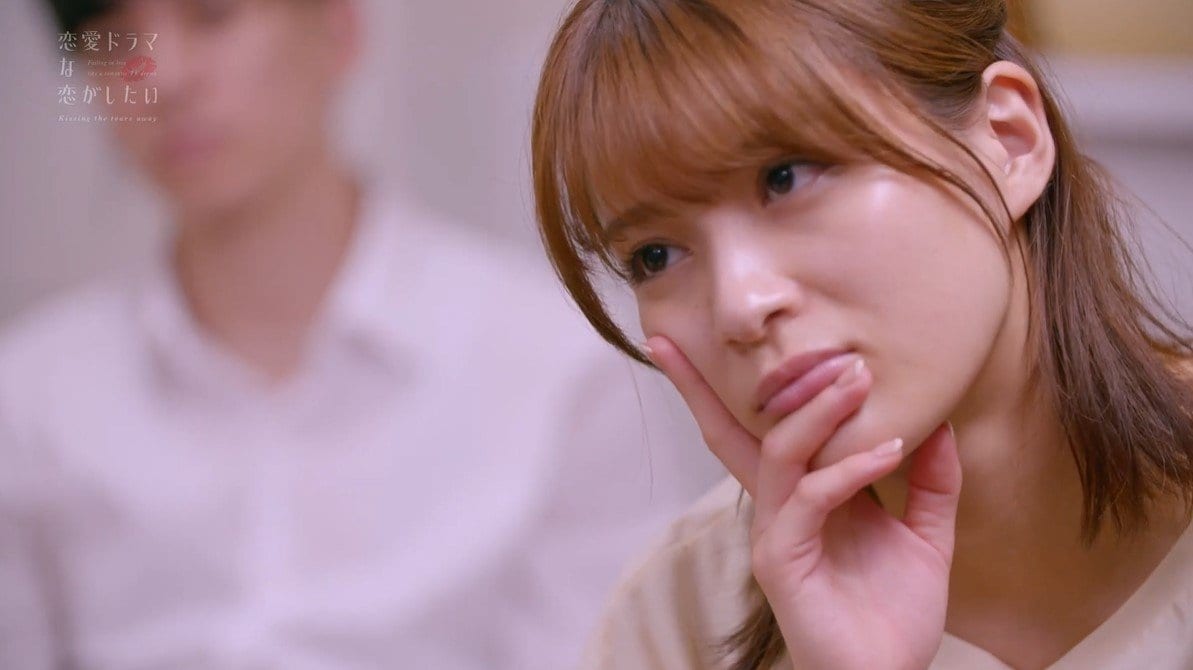 恋敵の女優が好きな人とキスシーン 織田奈那の表情に わかりやすっ とスタジオ爆笑 ドラ恋 Kissing The Tears Away Act 3 モデルプレス