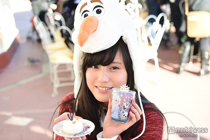 イベント限定デザート/モデル:矢内美麻理