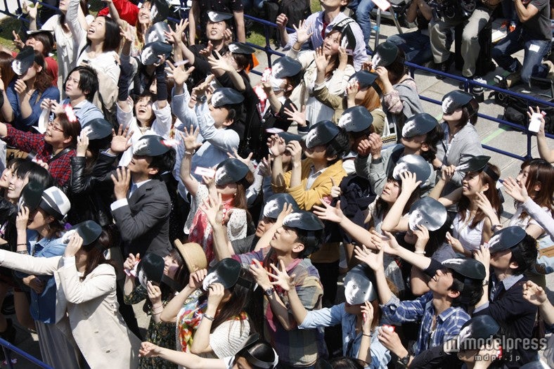 映画「クロユリ団地」（5月18日公開）の公開直前イベントの様子