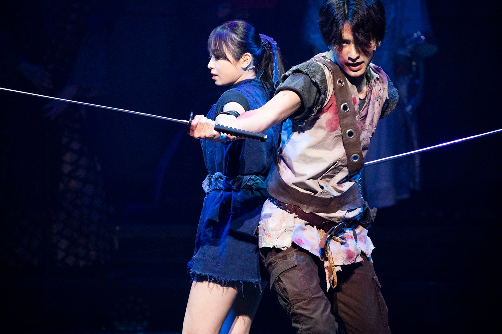 舞台「あずみ～戦国編～」公開稽古より（提供画像）