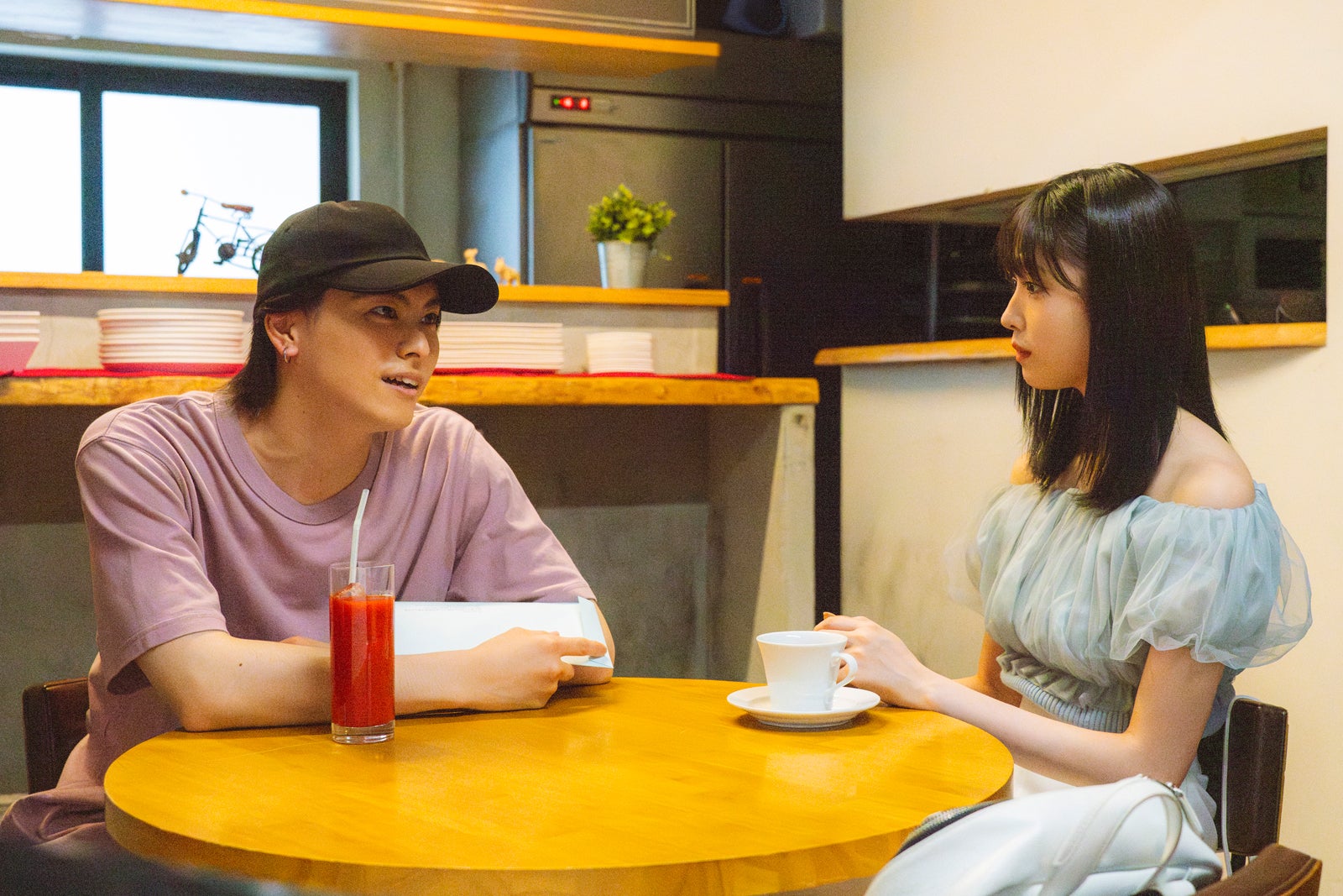 高野洸、高橋ひかる「顔に泥を塗る」第7話より（C）テレビ朝日