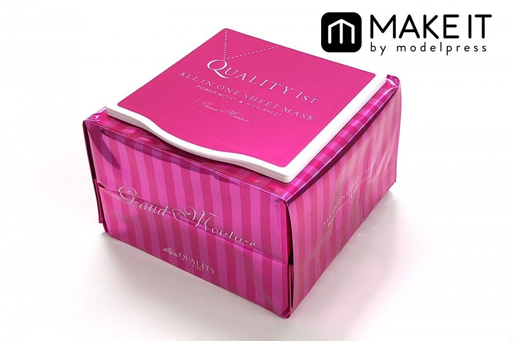 クオリティファースト／オールインワンシートマスク／グランモイスト／32枚入り／1,500円（税抜） (C)メイクイット