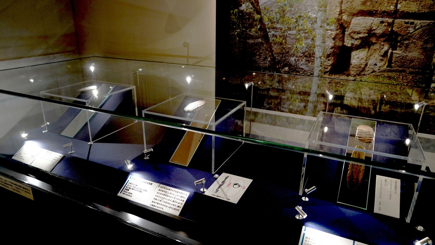 世界遺産・石見銀山の「丁銀」を通年展示(提供画像)