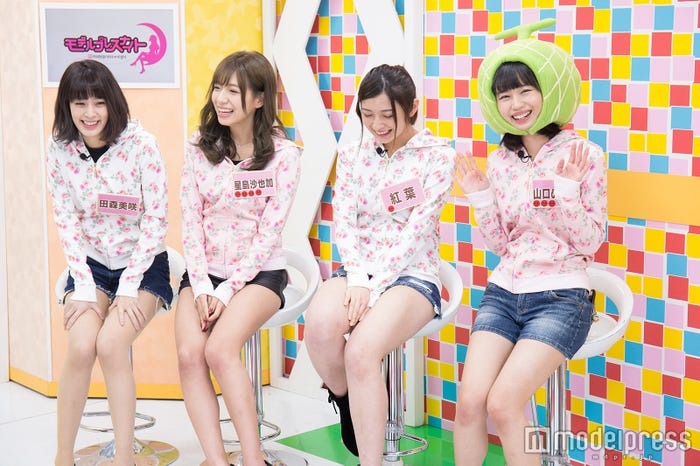 田森美咲、星島沙也加、紅葉、山口めろん (C)モデルプレス