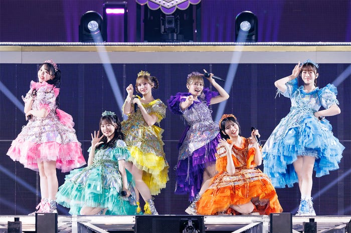 「さいたまスーパーアリーナ25周年 FRUITS ZIPPER 3rd ANNIVERSARY 超超超めでたいライブ -さん」の様子/撮影:ヨシモリユウナ(提供写真)
