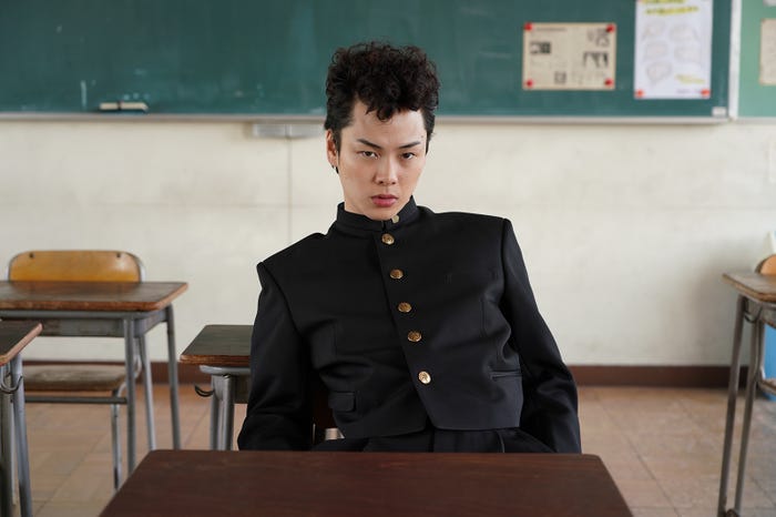 佐川直也役の柾木玲弥(C)日本テレビ