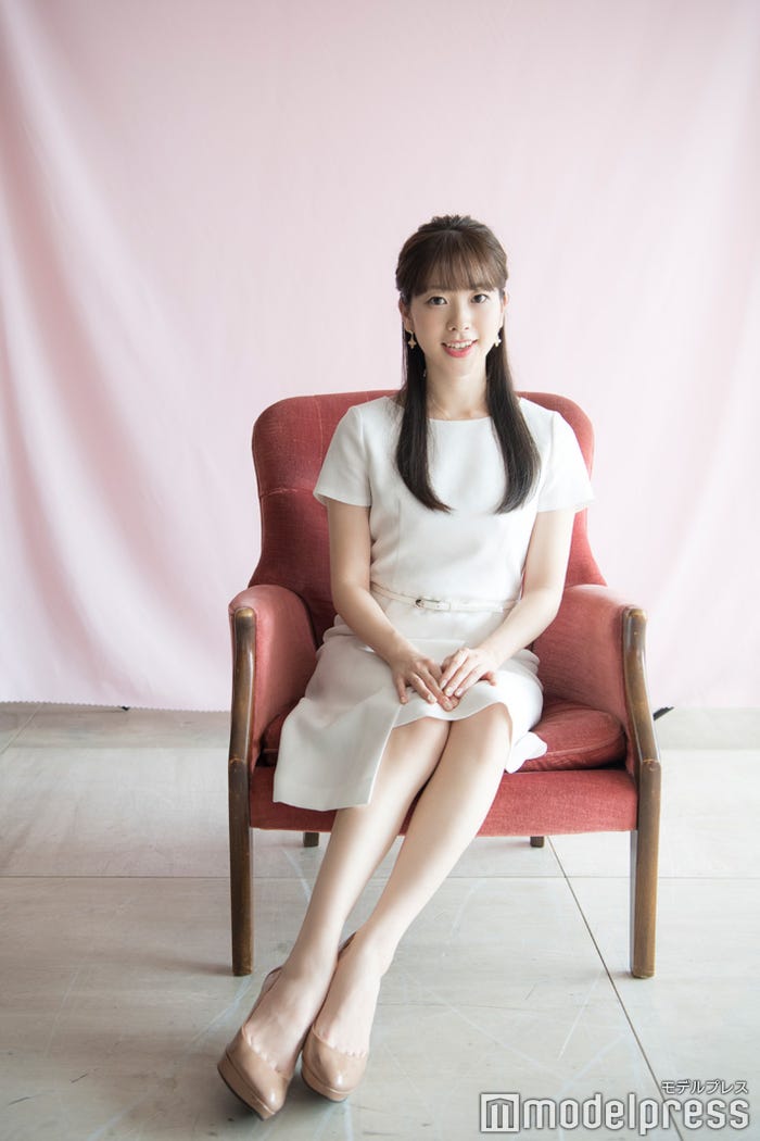 三上真奈アナウンサー(C)モデルプレス