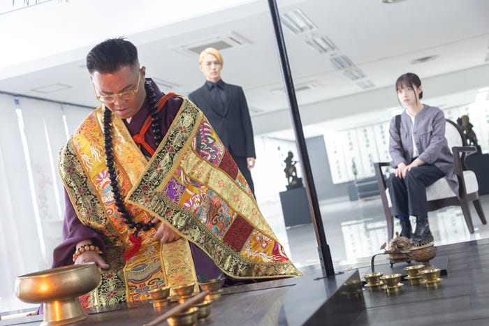 長谷川忍、猪塚健太、橋本環奈(C)2023映画『禁じられた遊び』製作委員会