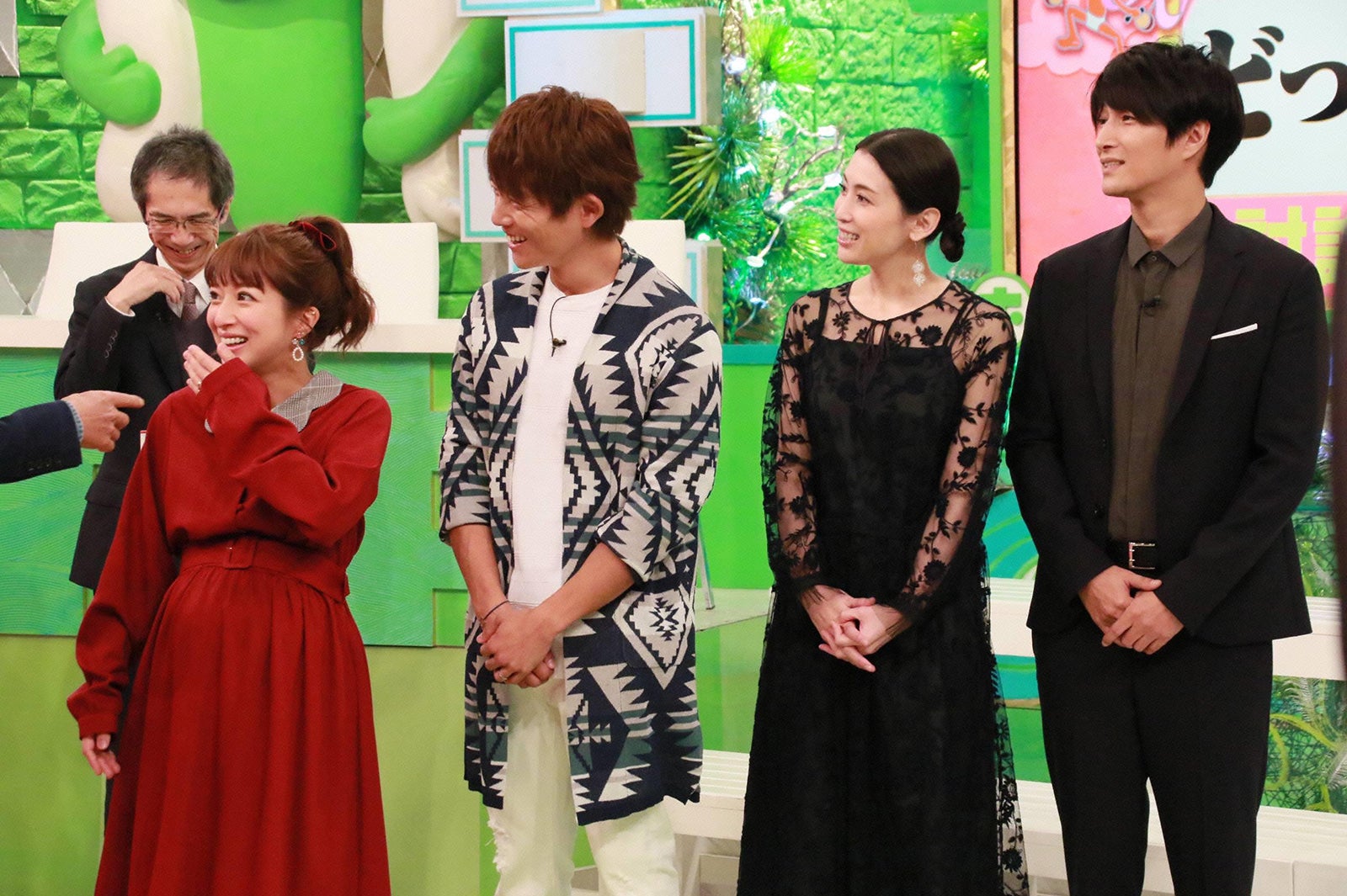 辻希美＆杉浦太陽、雛形あきこ＆天野浩成（C）フジテレビ