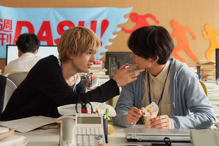 山中柔太朗、木村慧人 「飴色パラドックス」第5話より(C)「飴色パラドックス」製作委員会・MBS