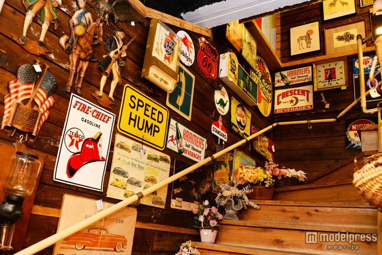 インテリアもヴィンテージなアメリカン一色