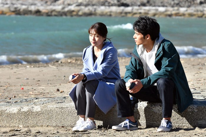 有村架純、岡田健史/「中学聖日記」第9話より(C)TBS