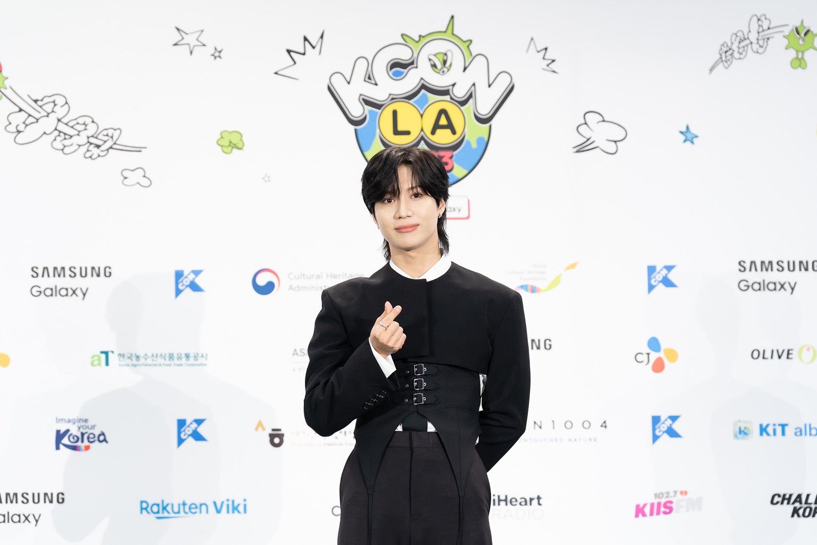 テミン「KCON LA 2023」DAY 1 RED CARPET（C）CJ ENM Co., Ltd, All Rights Reserved