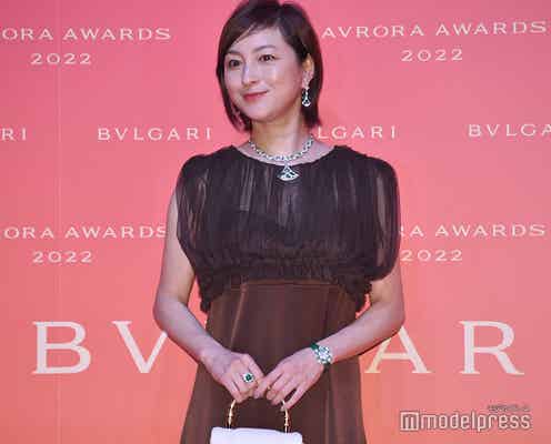 広末涼子、執筆活動・20年ぶり写真集…チャレンジの1年を回顧<BVLGARI AVRORA AWARDS 2022>