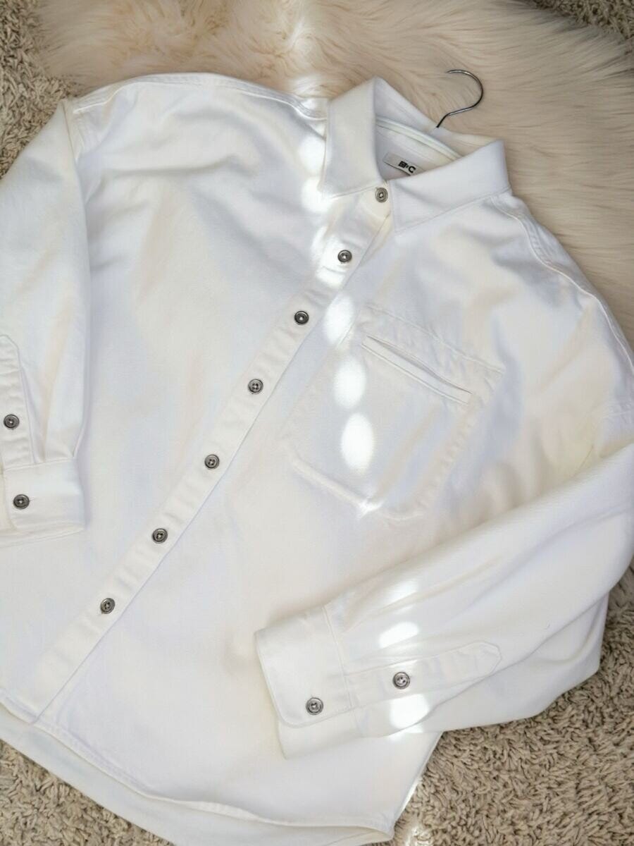 ユニクロデニムリラックスシャツジャケット