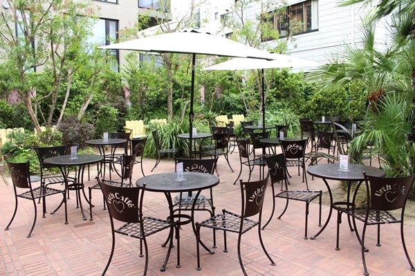Urth caffe 表参道 テラス席