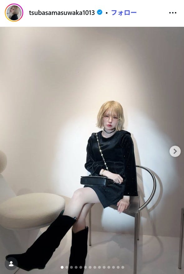 益若つばさInstagramより