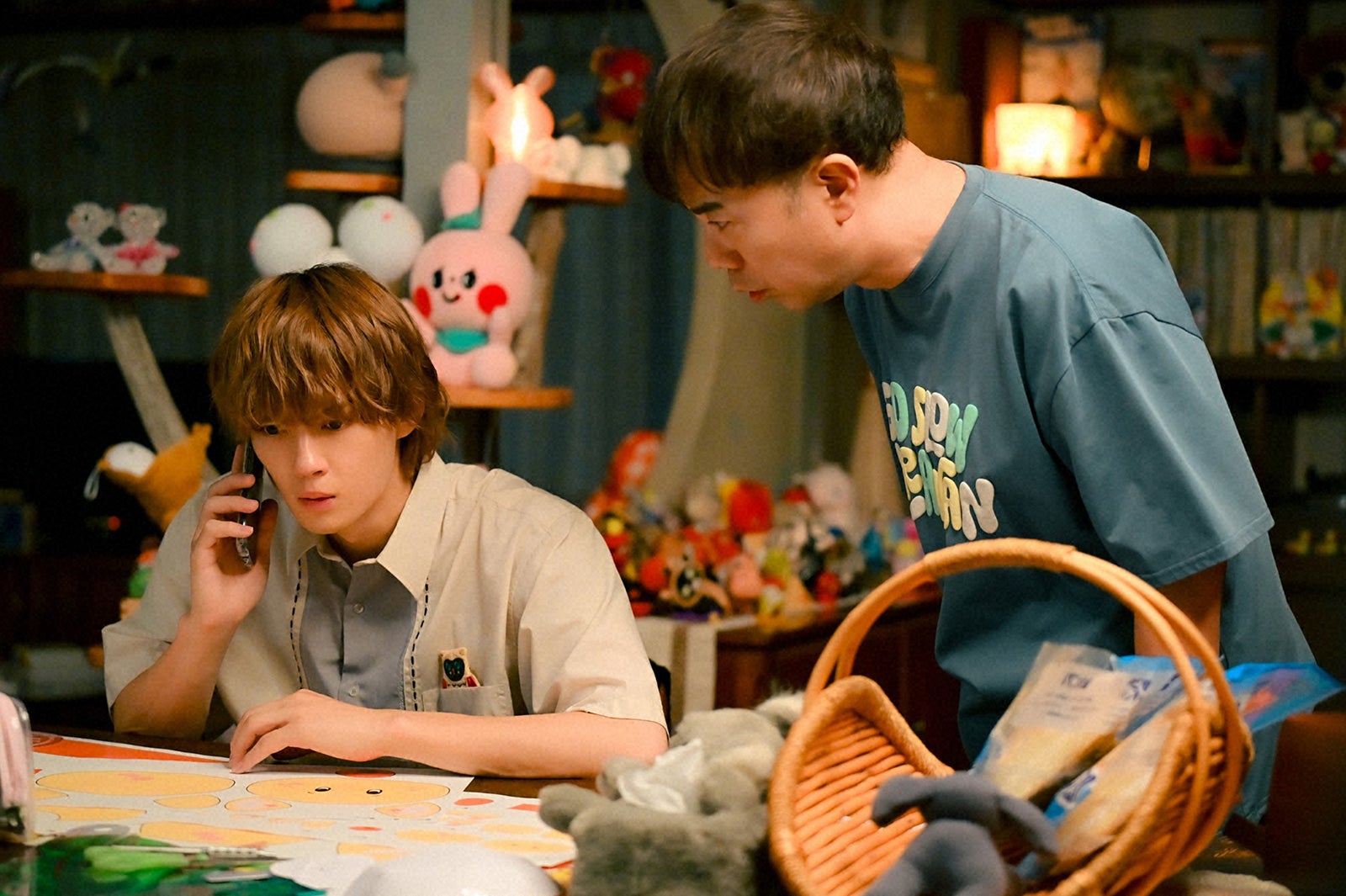 佐野勇斗、藤井隆「君の好きは無敵」第4話（C）TBS