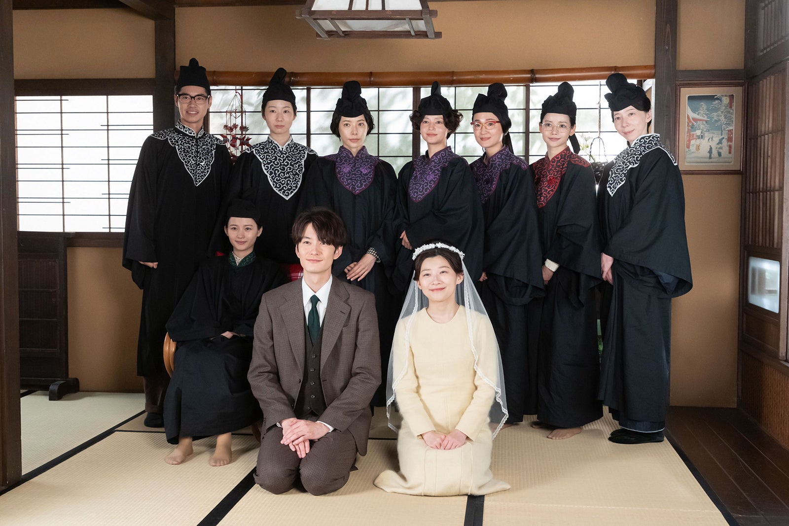 岡田将生、伊藤沙莉ら「虎に翼」（C）NHK