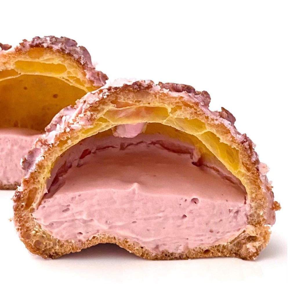 いちごクッキーシュー