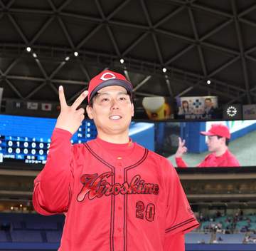 広島が連敗脱出！ 栗林が7回途中2失点で2勝目 斉藤汰が好リリーフでプロ初ホールド スタメン復帰の小園が復活の適時二塁打