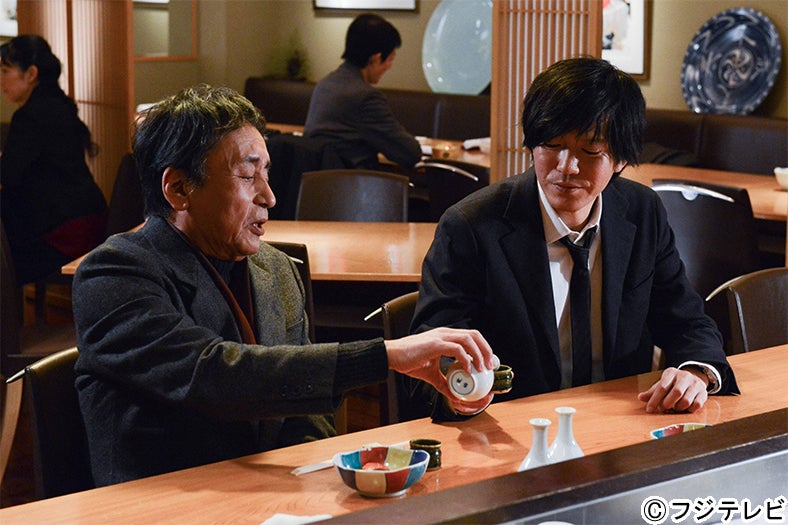 清水紘治、田辺誠一／「ディア・シスター」最終話より