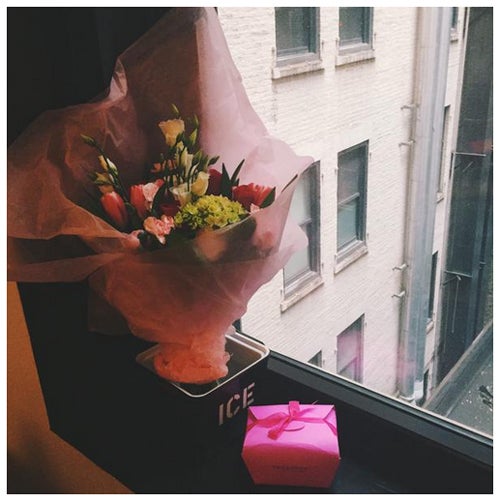 彼からのバレンタインプレゼント／植野有砂Twitterより