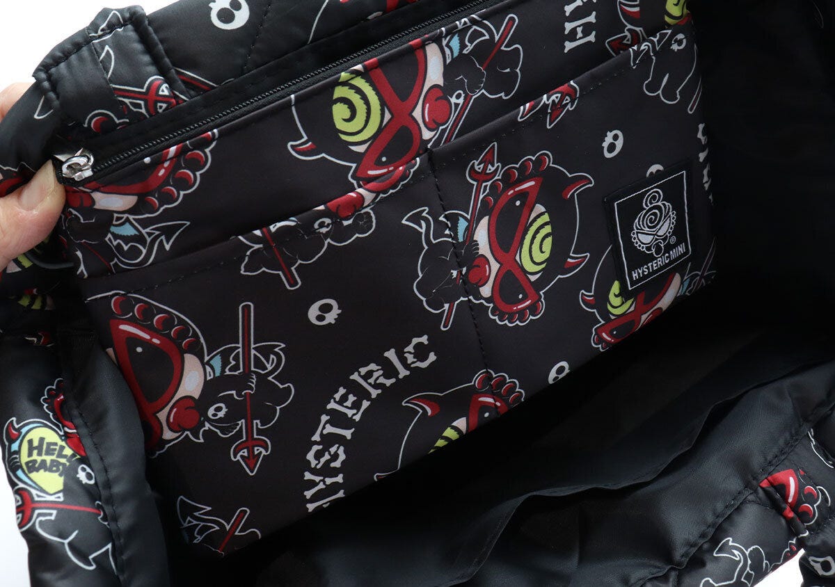 ヒステリックミニDEVILKINサコッシュスナップボタン