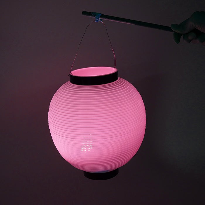 提灯ワークショップ_ピンク／画像提供：アークヒルズ