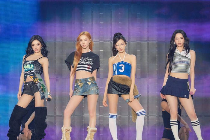 aespa(撮影 : 上西由華、村山泰紀)