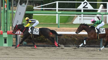 【新馬戦】ゴールドブレイズ 完勝デビュー 荻野極「まだ反応しきれていない面がある。これからもっと良くなる」