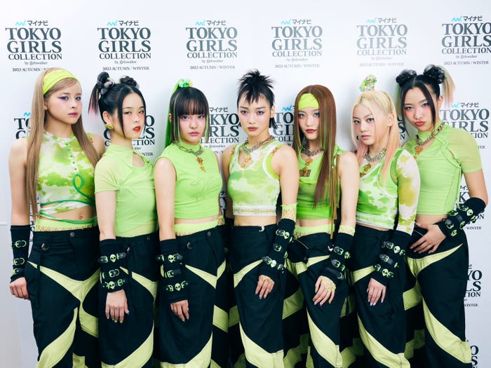 XG/HARVEY、COCONA、JURIA、JURIN、CHISA、HINATA、MAYA(C)マイナビ TOKYO GIRLS COLLECTION 2023 AUTUMN/WINTER